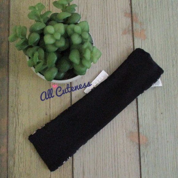 Leopard Print Reversible Headband - Picture 3 of 4